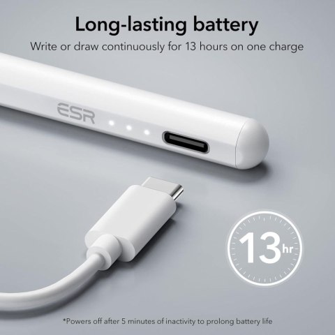 ESR DIGITAL+ MAGNETIC STYLUS PEN IPAD WHITE ESR