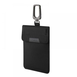 KLATKA FARADAYA SPIGEN POUCH KEYLESS RFID SIGNAL BLOCKER BLACK Spigen