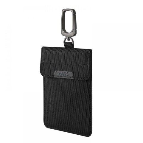 KLATKA FARADAYA SPIGEN POUCH KEYLESS RFID SIGNAL BLOCKER BLACK Spigen