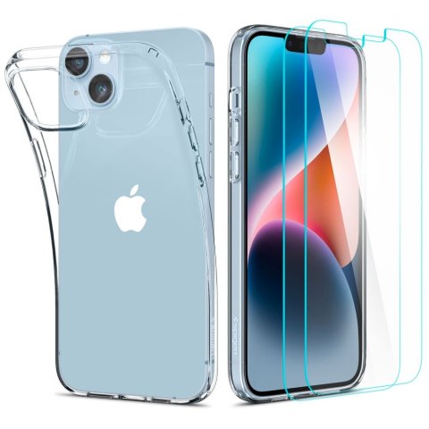 SPIGEN CRYSTAL PACK IPHONE 14 PLUS / 15 PLUS CRYSTAL CLEAR Spigen