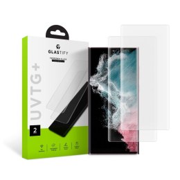SZKŁO HARTOWANE GLASTIFY UVTG+ 2-PACK GALAXY S22 ULTRA Glastify
