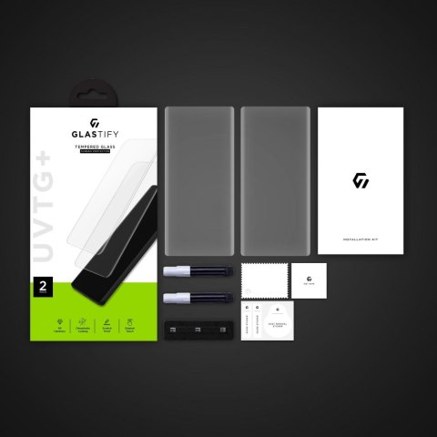SZKŁO HARTOWANE GLASTIFY UVTG+ 2-PACK GALAXY S22 ULTRA Glastify