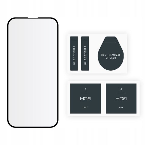SZKŁO HARTOWANE HOFI GLASS PRO+ IPHONE 13 MINI BLACK Hofi