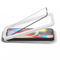 SZKŁO HARTOWANE SPIGEN ALM GLASS FC IPHONE 13 / 13 PRO / 14 / 16E / 17E BLACK Spigen