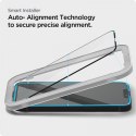 SZKŁO HARTOWANE SPIGEN ALM GLASS FC IPHONE 13 / 13 PRO / 14 / 16E / 17E BLACK Spigen