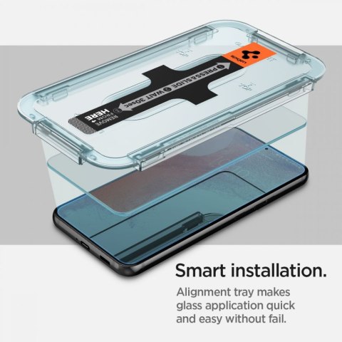 SZKŁO HARTOWANE SPIGEN GLAS.TR "EZ FIT" 2-PACK GALAXY S22 Spigen