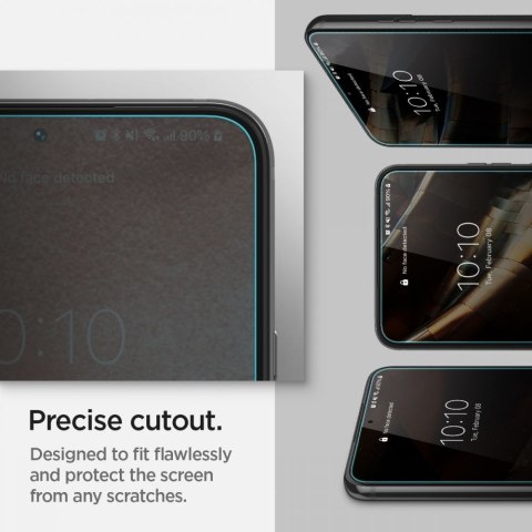 SZKŁO HARTOWANE SPIGEN GLAS.TR "EZ FIT" 2-PACK GALAXY S22 Spigen