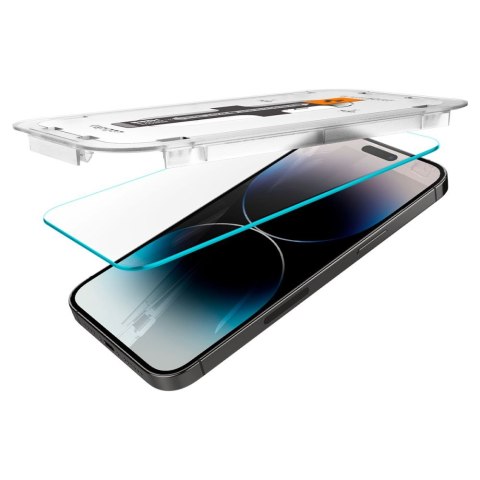 SZKŁO HARTOWANE SPIGEN GLAS.TR "EZ FIT" 2-PACK IPHONE 14 PRO MAX CLEAR Spigen