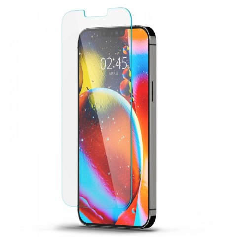 SZKŁO HARTOWANE SPIGEN GLAS.TR SLIM IPHONE 13 / 13 PRO / 14 / 16E / 17E CLEAR Spigen