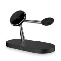 TECH-PROTECT A12 3IN1 MAGNETIC MAGSAFE WIRELESS CHARGER BLACK Tech-Protect
