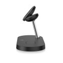 TECH-PROTECT A12 3IN1 MAGNETIC MAGSAFE WIRELESS CHARGER BLACK Tech-Protect
