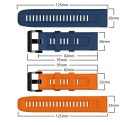 TECH-PROTECT ICONBAND GARMIN FENIX 5 / 6 / 6 PRO / 7 / 8 / 8 PRO (47 MM) / E NAVY BLUE Tech-Protect