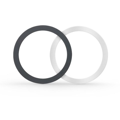 TECH-PROTECT MAGMAT MAGSAFE UNIVERSAL MAGNETIC RING 2-PACK BLACK & SILVER Tech-Protect