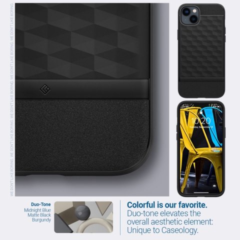 CASEOLOGY PARALLAX MAG MAGSAFE IPHONE 14 PLUS / 15 PLUS MATTE BLACK Spigen