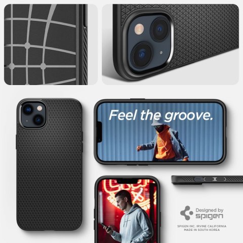 SPIGEN LIQUID AIR IPHONE 14 PLUS / 15 PLUS MATTE BLACK Spigen