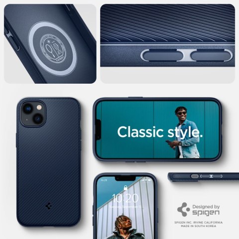 SPIGEN MAG ARMOR IPHONE 14 PLUS / 15 PLUS NAVY BLUE Spigen