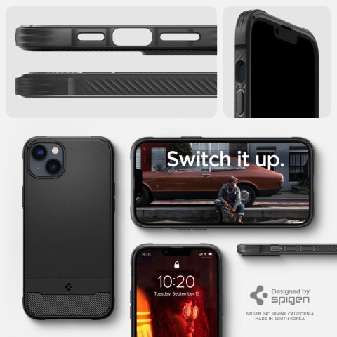 SPIGEN RUGGED ARMOR MAG MAGSAFE IPHONE 14 MATTE BLACK Spigen