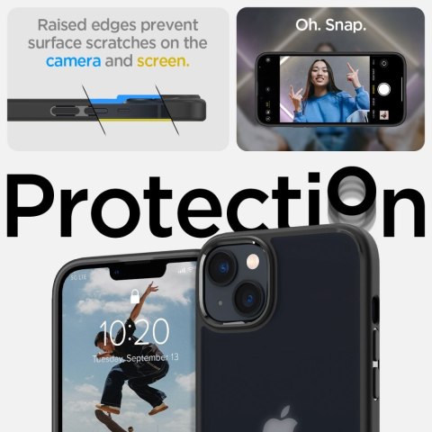 SPIGEN ULTRA HYBRID IPHONE 14 PLUS / 15 PLUS FROST BLACK Spigen
