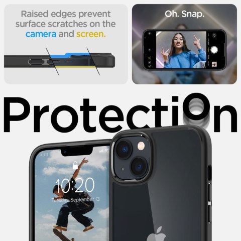 SPIGEN ULTRA HYBRID IPHONE 14 PLUS / 15 PLUS MATTE BLACK Spigen