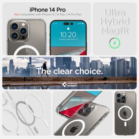 SPIGEN ULTRA HYBRID MAG MAGSAFE IPHONE 14 PRO WHITE Spigen
