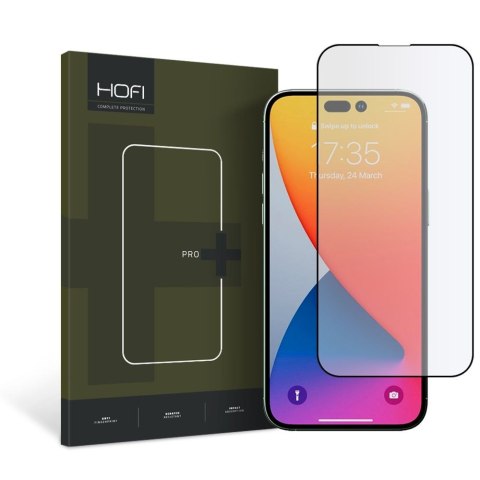 SZKŁO HARTOWANE HOFI GLASS PRO+ IPHONE 14 PRO MAX BLACK Hofi