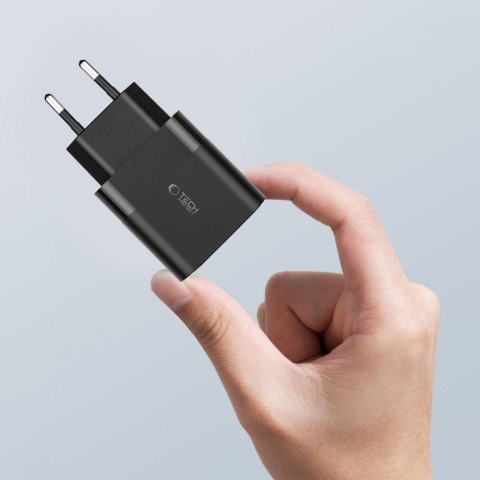 TECH-PROTECT C30W 2-PORT NETWORK CHARGER PD 30W / QC3.0 BLACK Tech-Protect