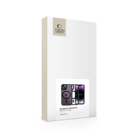 TECH-PROTECT MAGMAT MAGSAFE IPHONE 14 BLACK/CLEAR Tech-Protect