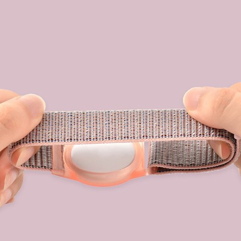 TECH-PROTECT NYLON FOR KIDS APPLE AIRTAG 1 / 2 PINK Tech-Protect