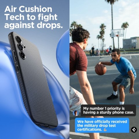 SPIGEN LIQUID AIR GALAXY A54 5G MATTE BLACK Spigen