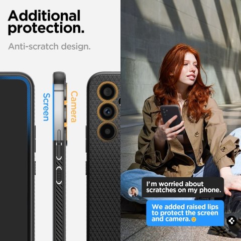 SPIGEN LIQUID AIR GALAXY A54 5G MATTE BLACK Spigen
