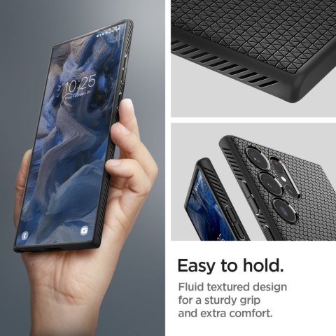 SPIGEN LIQUID AIR GALAXY S23 ULTRA MATTE BLACK Spigen