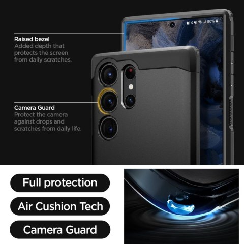 SPIGEN TOUGH ARMOR GALAXY S23 ULTRA BLACK Spigen