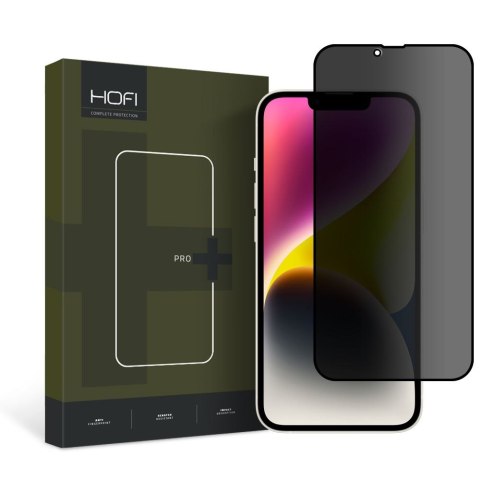 SZKŁO PRYWATYZUJĄCE HOFI ANTI SPY GLASS PRO+ IPHONE 13 PRO MAX / 14 PLUS PRIVACY Hofi
