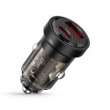 TECH-PROTECT CC30W 2-PORT CAR CHARGER PD 30W / QC3.0 BLACK Tech-Protect