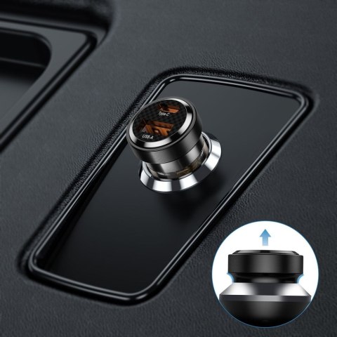 TECH-PROTECT CC30W 2-PORT CAR CHARGER PD 30W / QC3.0 BLACK Tech-Protect