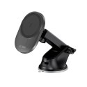 TECH-PROTECT MM15W-V1 MAGNETIC MAGSAFE DASHBOARD & VENT CAR MOUNT WIRELESS CHARGER 15W BLACK Tech-Protect