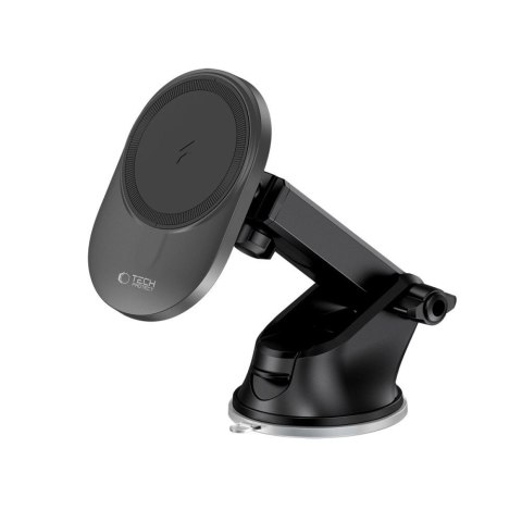 TECH-PROTECT MM15W-V1 MAGNETIC MAGSAFE DASHBOARD & VENT CAR MOUNT WIRELESS CHARGER 15W BLACK Tech-Protect