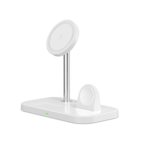 TECH-PROTECT QI15W-A22 3IN1 MAGNETIC MAGSAFE WIRELESS CHARGER WHITE Tech-Protect