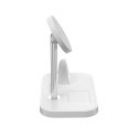 TECH-PROTECT QI15W-A22 3IN1 MAGNETIC MAGSAFE WIRELESS CHARGER WHITE Tech-Protect