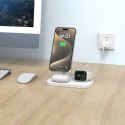 TECH-PROTECT QI15W-A22 3IN1 MAGNETIC MAGSAFE WIRELESS CHARGER WHITE Tech-Protect