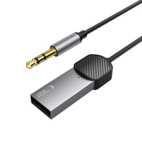 TECH-PROTECT ULTRABOOST AU01 AUDIO ADAPTER AUX BLUETOOTH 5.0 CABLE GREY Tech-Protect