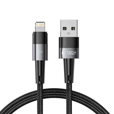 TECH-PROTECT ULTRABOOST LIGHTNING CABLE 12W/2.4A 100CM GREY Tech-Protect