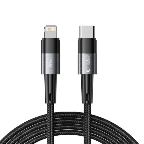TECH-PROTECT ULTRABOOST LIGHTNING CABLE PD 20W / 3A 200CM GREY Tech-Protect