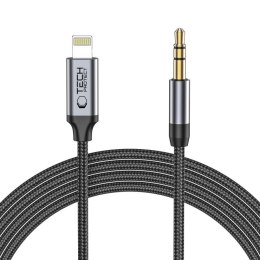 TECH-PROTECT ULTRABOOST LIGHTNING TO AUX MINI JACK 3.5MM CABLE 100CM BLACK Tech-Protect