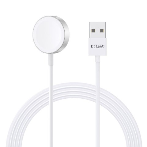 TECH-PROTECT ULTRABOOST MAGNETIC CHARGING CABLE 120CM APPLE WATCH WHITE Tech-Protect
