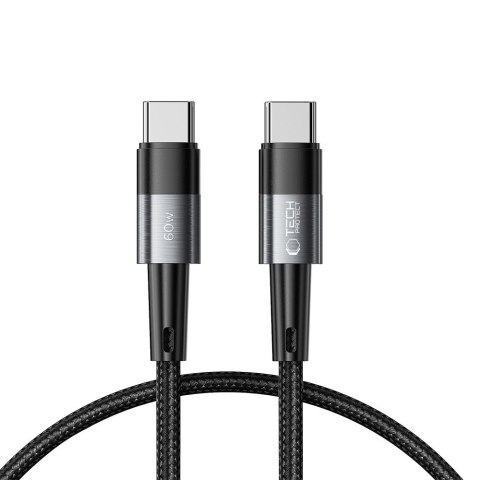 TECH-PROTECT ULTRABOOST TYPE-C CABLE PD 60W / 3A 25CM GREY Tech-Protect
