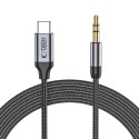 TECH-PROTECT ULTRABOOST TYPE-C TO AUX MINI JACK 3.5MM CABLE 100CM BLACK Tech-Protect