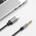 TECH-PROTECT ULTRABOOST TYPE-C TO AUX MINI JACK 3.5MM CABLE 100CM BLACK Tech-Protect