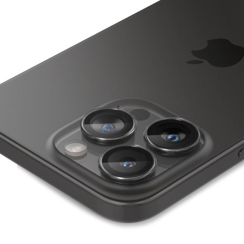 OSŁONA APARATU SPIGEN OPTIK PRO GLAS.TR "EZ FIT" CAMERA PROTECTOR 2-PACK IPHONE 14 PRO / MAX / 15 PRO / MAX / 16 PRO / MAX / 17  Spigen