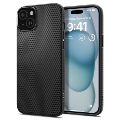 SPIGEN LIQUID AIR IPHONE 15 MATTE BLACK Spigen